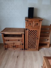 Wooden cabinets living for sale  BLACKBURN