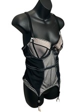 Black basque size for sale  WICKFORD