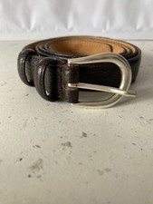 Suitsupply brown leather for sale  BRISTOL