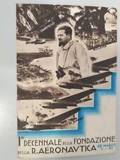 Cartolina decennale fondazione usato  Casandrino
