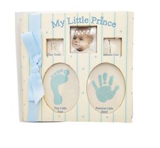 Baby Book My Little Prince Memory Keepsakes kit de impressão manual recém-nascido menino comprar usado  Enviando para Brazil