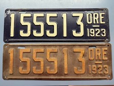 1923 oregon license for sale  West Linn