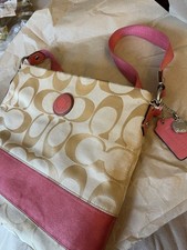 Vintage coach tasche gebraucht kaufen  Paderborn