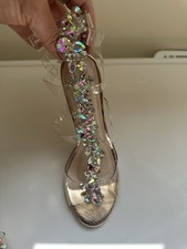Clear gold strappy for sale  LEIGH-ON-SEA