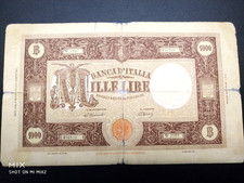 Banconota41 1000 lire usato  Trambileno