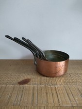 Lot casseroles cuivre d'occasion  Mâcon