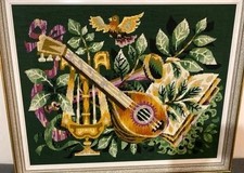 Tapisserie luth harpe d'occasion  Nantes-