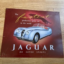 Jaguar wall sign for sale  ROCHDALE