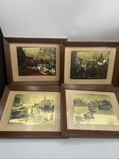 Set vintage framed for sale  Pleasant Garden