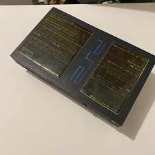 #2 PlayStation 2 PS2 Fat SCPH-50002 Sistema de Substituição Capa Preta Completa comprar usado  Enviando para Brazil