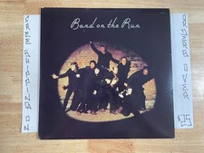 PAUL McCARTNEY BAND ON THE RUN 1973 LP W/ ORIG INNER & POSTER APPLE RECORDS comprar usado  Enviando para Brazil