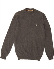 Suéter masculino TIMBERLAND gola redonda lã cinza médio AA14, usado comprar usado  Enviando para Brazil