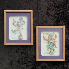 Pair vintage decoupage for sale  NEWCASTLE UPON TYNE