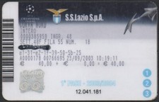 Abbonamento lazio fase usato  Roma