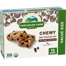 Barras de granola com lascas de chocolate orgânico Cascadian Farm, 10 ct, 12,3 oz comprar usado  Enviando para Brazil