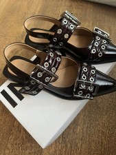 Ganni burgundy eyelet for sale  LEICESTER