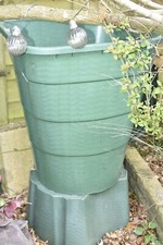 Water butt 80cm for sale  HODDESDON