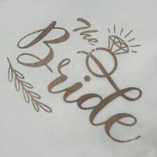 Wedcova bride printed for sale  NOTTINGHAM