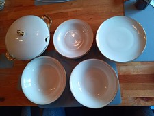 Essservice goldrand elfi gebraucht kaufen  Beulich, Halsenbach, Nörtershausen