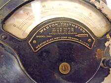 Voltímetro Weston modelo 280 -120V DC, usado comprar usado  Enviando para Brazil