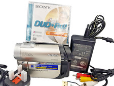 Câmera Filmadora Digital Sony DCR-DVD150E DVD±R/RW DL PAL Handycam Prata comprar usado  Enviando para Brazil