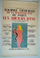 Affiche spéctacle amours d'occasion  Chartres