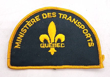 Patch bordado do Ministério dos Transportes do Governo de Quebec, usado comprar usado Patch bordado do Ministério dos Transportes do Governo de Quebec, usado comprar usado  Enviando para Brazil