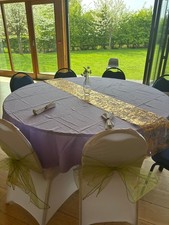 Pack round tablecloths for sale  HASTINGS