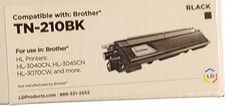 Cartucho de toner laser preto compatível LD Brother TN 210-BK cor preta comprar usado  Enviando para Brazil