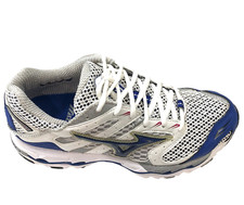 Usado, Tênis Feminino Mizuno Wave Renegade 4 Branco Azul Tamanho 8.5 ($) comprar usado  Enviando para Brazil
