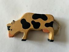 Holztiger kuh grasend gebraucht kaufen  Berlin