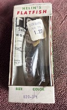 Vintage helin flatfish for sale  Leroy