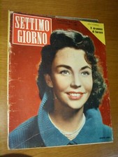 Settimo giorno 1958 usato  San Marcello Piteglio