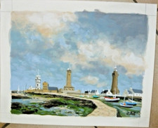 Gouache bretonne pointe d'occasion  Carqueiranne