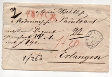1833 frankfurt paketbegleitbri gebraucht kaufen  Homburg