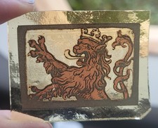 Stained glass lion for sale  BATTLE
