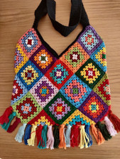 Damen tasche gehäkelt gebraucht kaufen  Augsburg