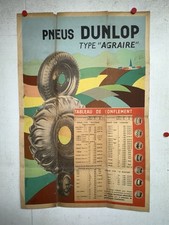 Rare affiche pneu d'occasion  Lille-