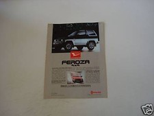 advertising Pubblicità 1989 DAIHATSU FEROZA 4X4, usado comprar usado  Enviando para Brazil