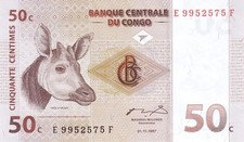 Congo zaire centimes usato  Bozen