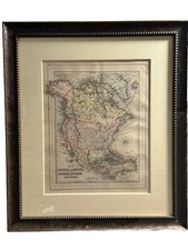 Framed 1887 map for sale  Rochester
