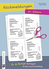 Rückmeldungen eltern fix gebraucht kaufen  Berlin