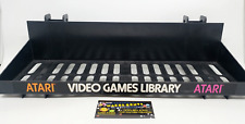 Cabide rack prateleira exibição loja varejo biblioteca videogames Atari 2600 fabricante de equipamento original década de 1980 comprar usado  Enviando para Brazil