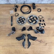 Mini grupo de freio a disco hidráulico Shimano Dura-Ace R9170 Di2 eletrônico 11-Spd comprar usado  Enviando para Brazil