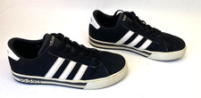 Tênis Adidas Masculino Tamanho 7 1/2" Daily Team Preto Branco Casual Camurça comprar usado  Enviando para Brazil