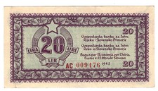 379 lire 1945 usato  Villa Estense