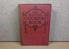 Mrs beeton cookery for sale  SALISBURY