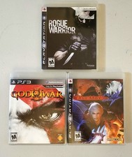 Lote de 3 jogos para PS3 - God of War 3, Devil May Cry 4 e Rogue Warrior | PlayStation 3  comprar usado Lote de 3 jogos para PS3 - God of War 3, Devil May Cry 4 e Rogue Warrior | PlayStation 3  comprar usado  Enviando para Brazil