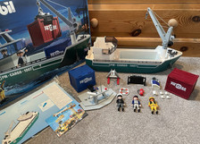 Playmobil cargo container for sale  KEIGHLEY