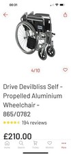 Drive devilbiss wheel for sale  NORWICH